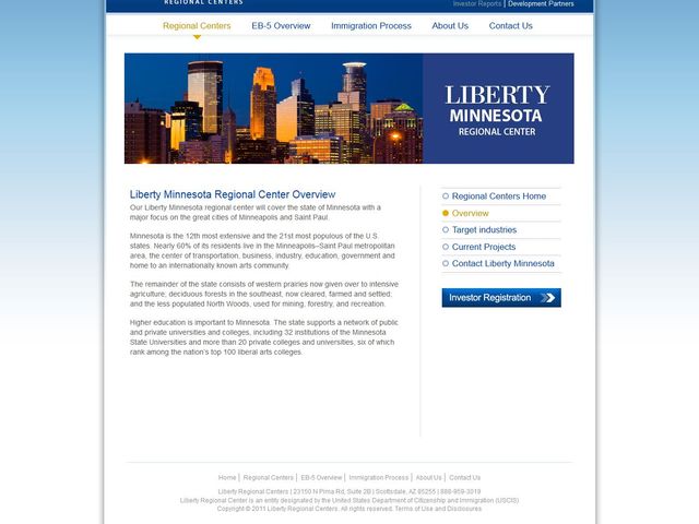 Liberty Minnesota Regional Center screenshot