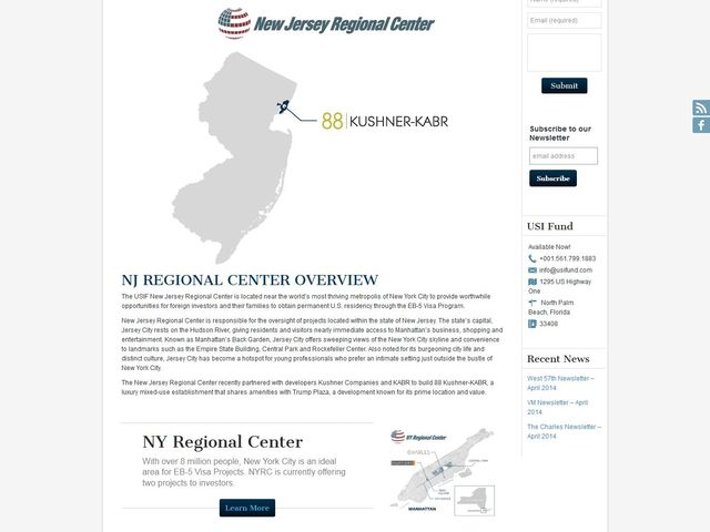 U.S. Immigration Fund - NJ screenshot