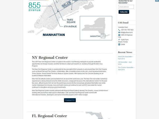 U.S. Immigration Fund - NY screenshot