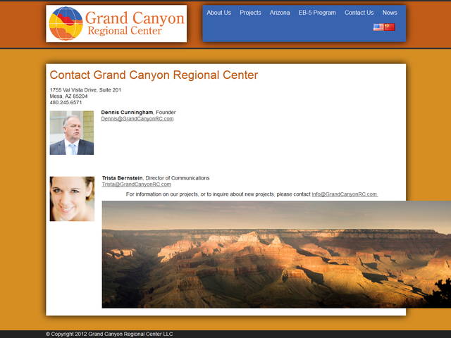 Grand Canyon Regional Center screenshot