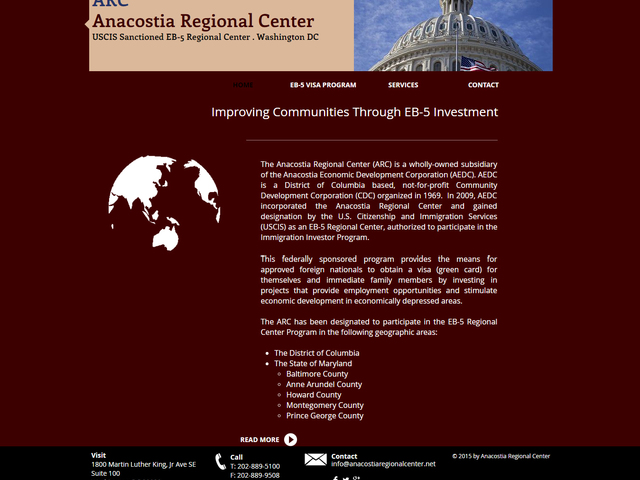 Anacostia Regional Center screenshot