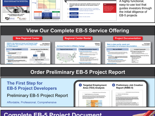 EB5 Affiliate Network State of Michigan Regional Center screenshot
