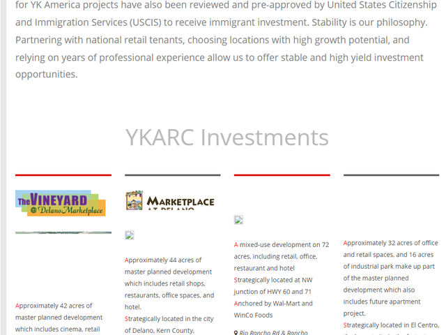 YK America Regional Center screenshot