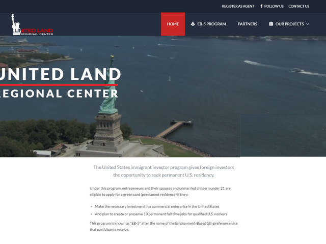 United Land RC LLC screenshot