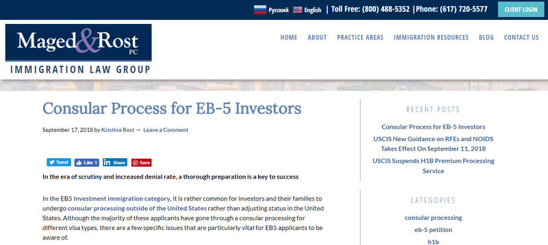 EB-5 Visa, EB5 Visa, EB5 Investments