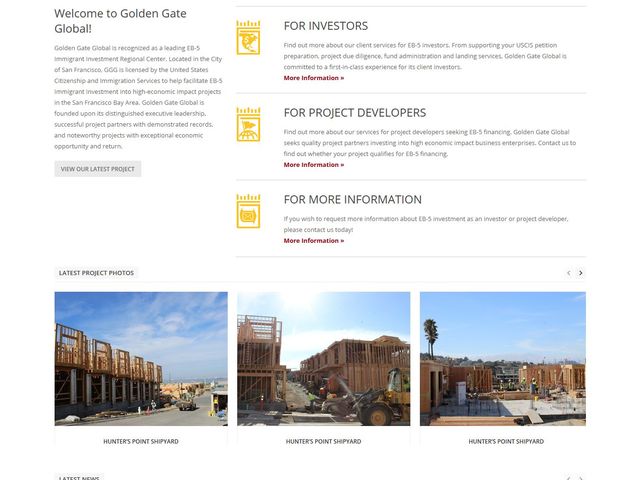 Golden Gate Global EB-5 Investment Fund screenshot