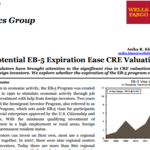WILL THE POTENTIAL EB-5 EXPIRATION EASE CRE VALUATIONS?