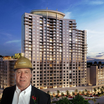 Mixed-use Hollywood Circle, largely funded with Chinese EB-5 investment, tops off