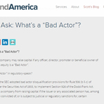 Portals Ask: What’s a “Bad Actor”?