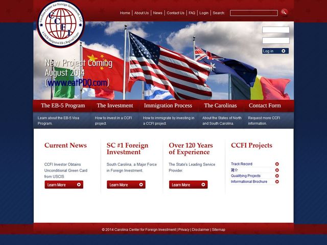 Carolina Center for Foreign Investment RC screenshot