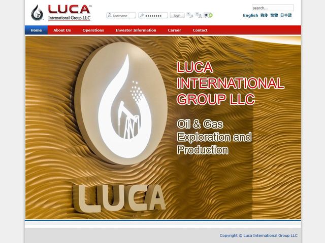 Luca Energy Fund Regional Center screenshot