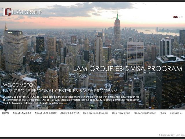 LAM NYC EB-5 Fund screenshot