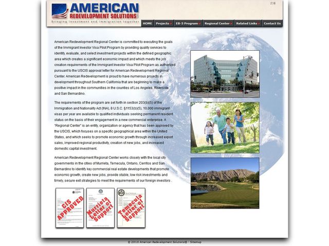 American Redevelopment RC / American Redevelopment Solutions screenshot