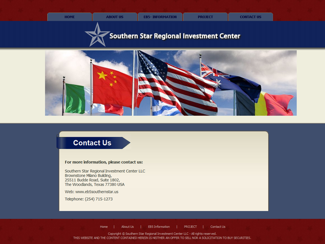 Southern Star Regional Investment Center screenshot
