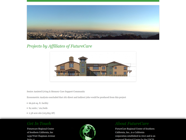 FutureCare Regional Center of Southern California screenshot
