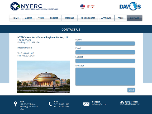 AFC Regional Center (former name New York Federal Regional Center) screenshot
