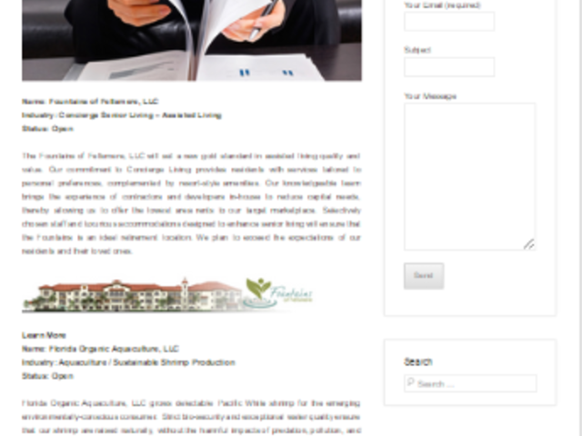 Mirzam Investor Green Card Regional Center  screenshot
