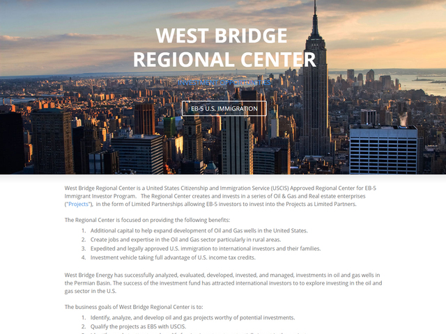 West Bridge Regional Center screenshot