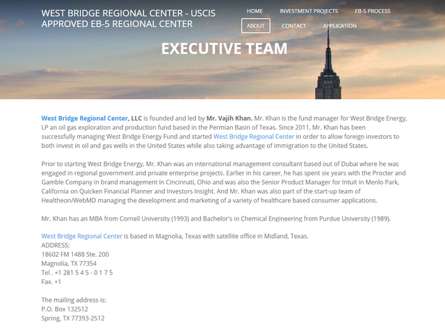 West Bridge Regional Center screenshot