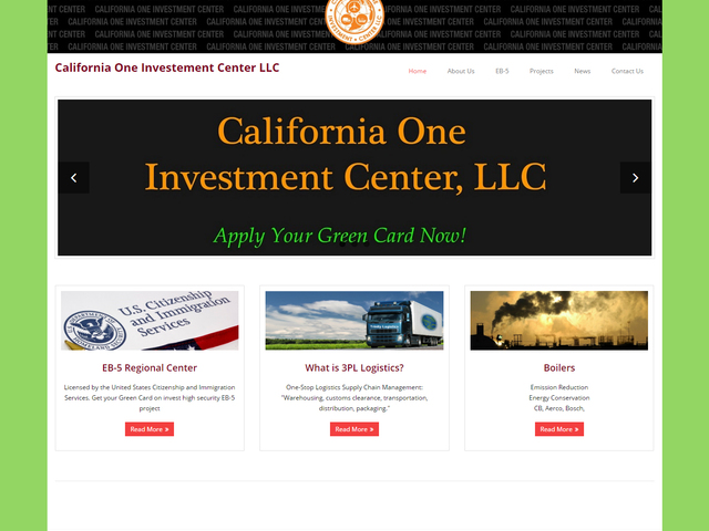 California One Investment Center screenshot