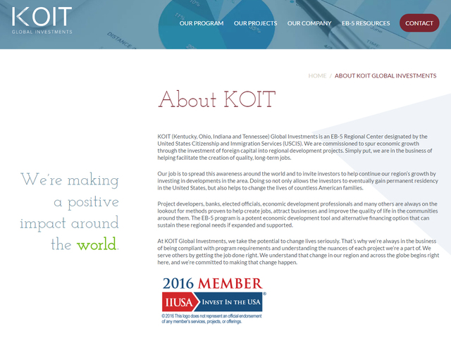 KOIT Global Investments screenshot