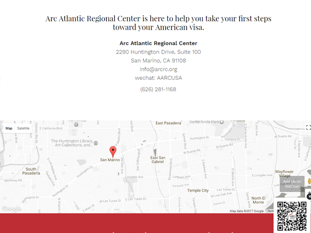 ARC Atlantic Regional Center screenshot