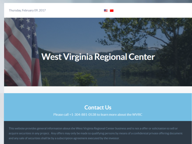 West Virginia Regional Center screenshot