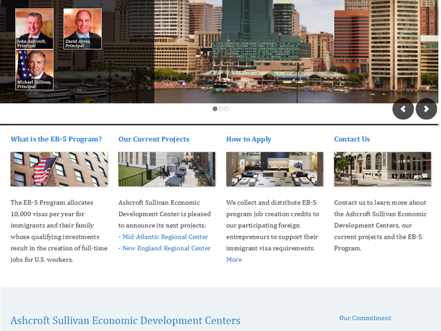Ashcroft/Sullivan/Baybridge Mid-Atlantic Economic Development Center screenshot