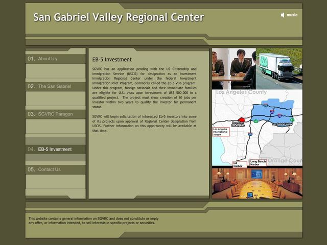 San Gabriel Valley Regional Center screenshot