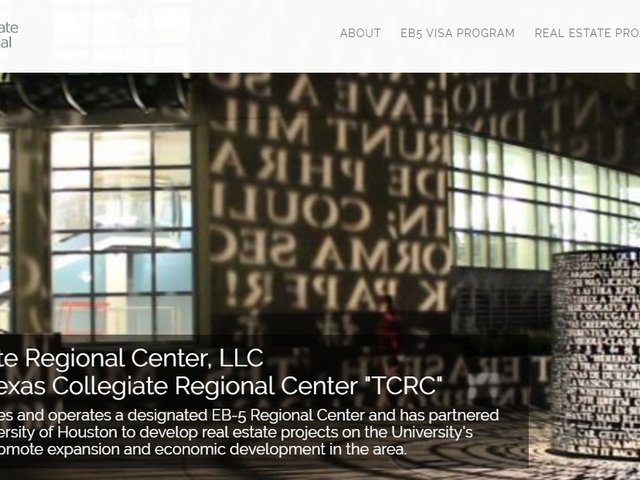 Collegiate Regional Center LLC d/b/a Texas Collegiate Regional Center screenshot