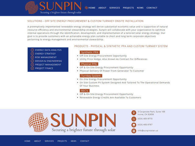 Sunpin Massachusetts Regional Center screenshot