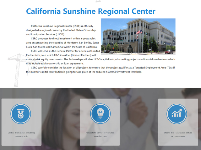 California Sunshine Regional Center  screenshot