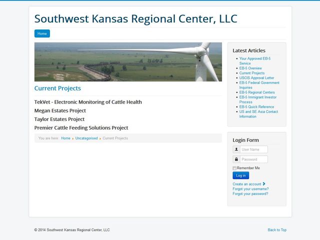 Southwest Kansas Regional Center screenshot