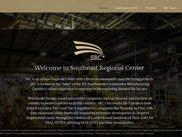 Southeast Regional Center screenshot