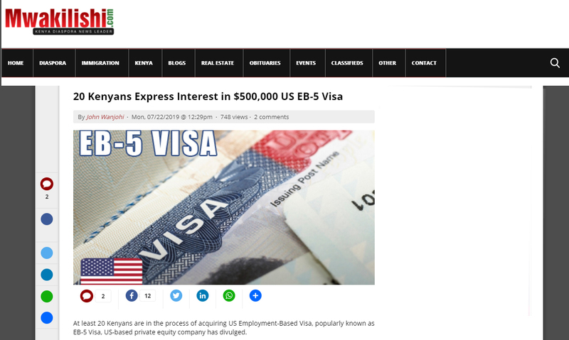 EB-5 Visa, EB5 Visa, EB5 Investments