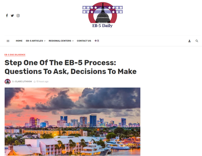 EB-5 Visa, EB5 Visa, EB5 Investments