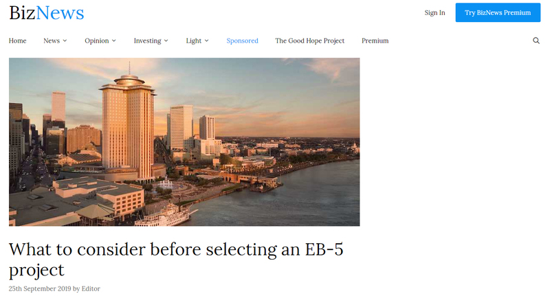 EB-5 Visa, EB5 Visa, EB5 Investments