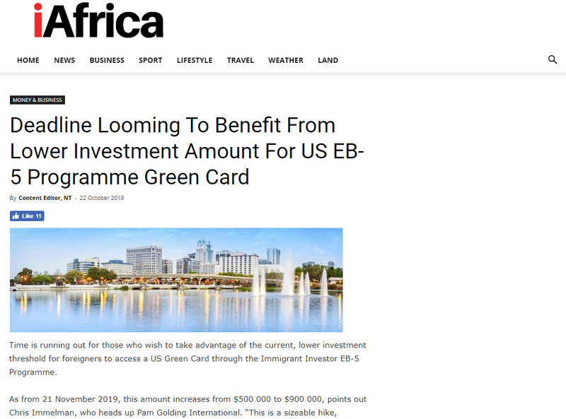 EB-5 Visa, EB5 Visa, EB5 Investments