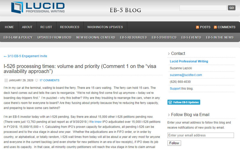 EB-5, EB-5 Visa, EB-5 Investment