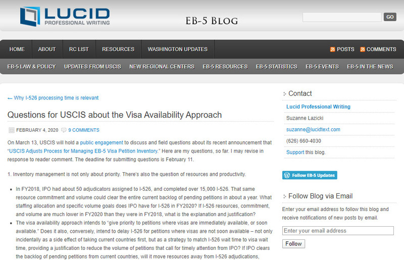 EB-5, EB-5 Visa, EB-5 Investment