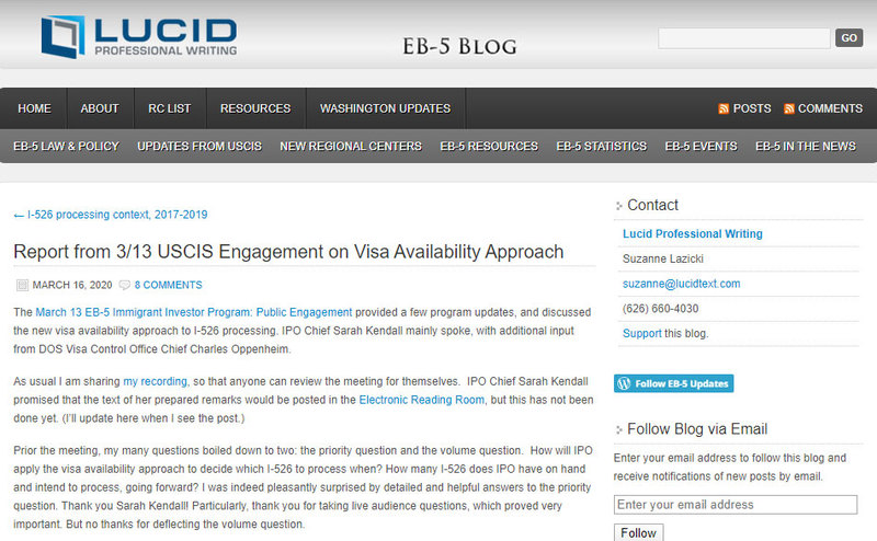 EB-5, EB-5 Visa, EB-5 Investment