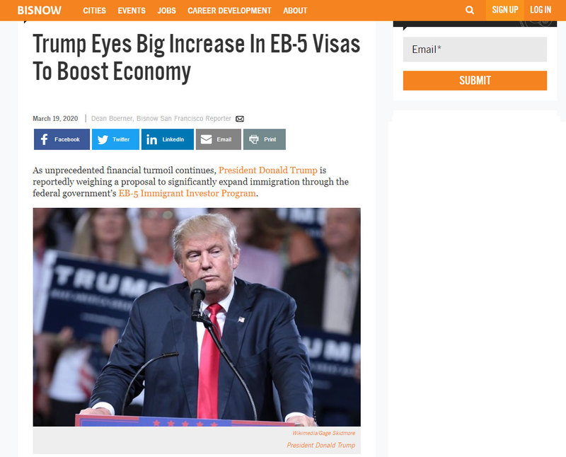EB-5, EB-5 Visa, EB-5 Investment