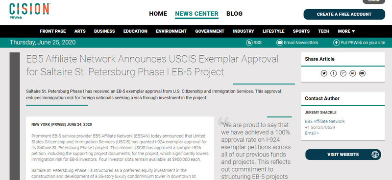 EB-5, EB-5 Visa, EB-5 Investment