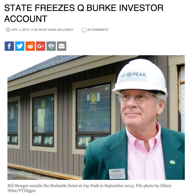 eb-5 visa q burke vermont