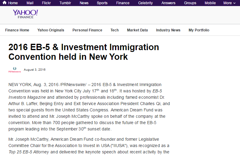 EB-5 Visa, EB5 Visa, EB-5 Investment