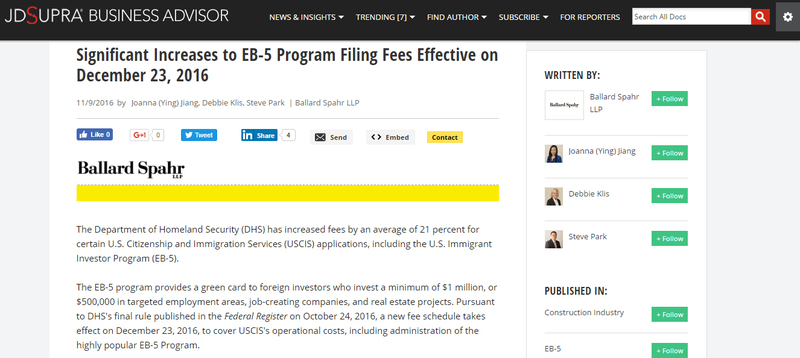 EB-5 Visa, EB5 Visa, EB-5 Investment