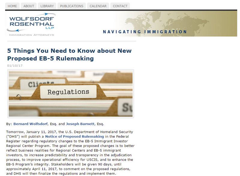 EB-5 Visa, EB5 Visa, EB-5 Investment