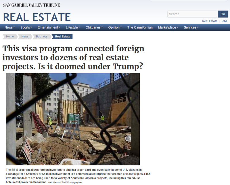EB-5 Visa, EB5 Visa, EB-5 Investment