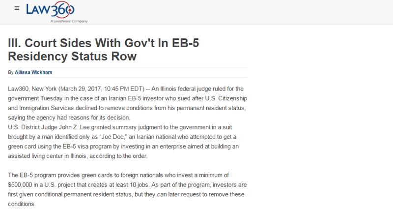 EB-5 Visa, EB5 Visa, EB-5 Investment