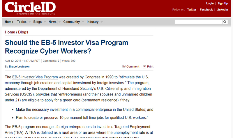 EB-5 Visa, EB5 Visa, EB-5 Investment